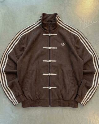 Adidas Mokkabruin Chinees Nieuwjaar 2026 CNY Tang trainingsjack
