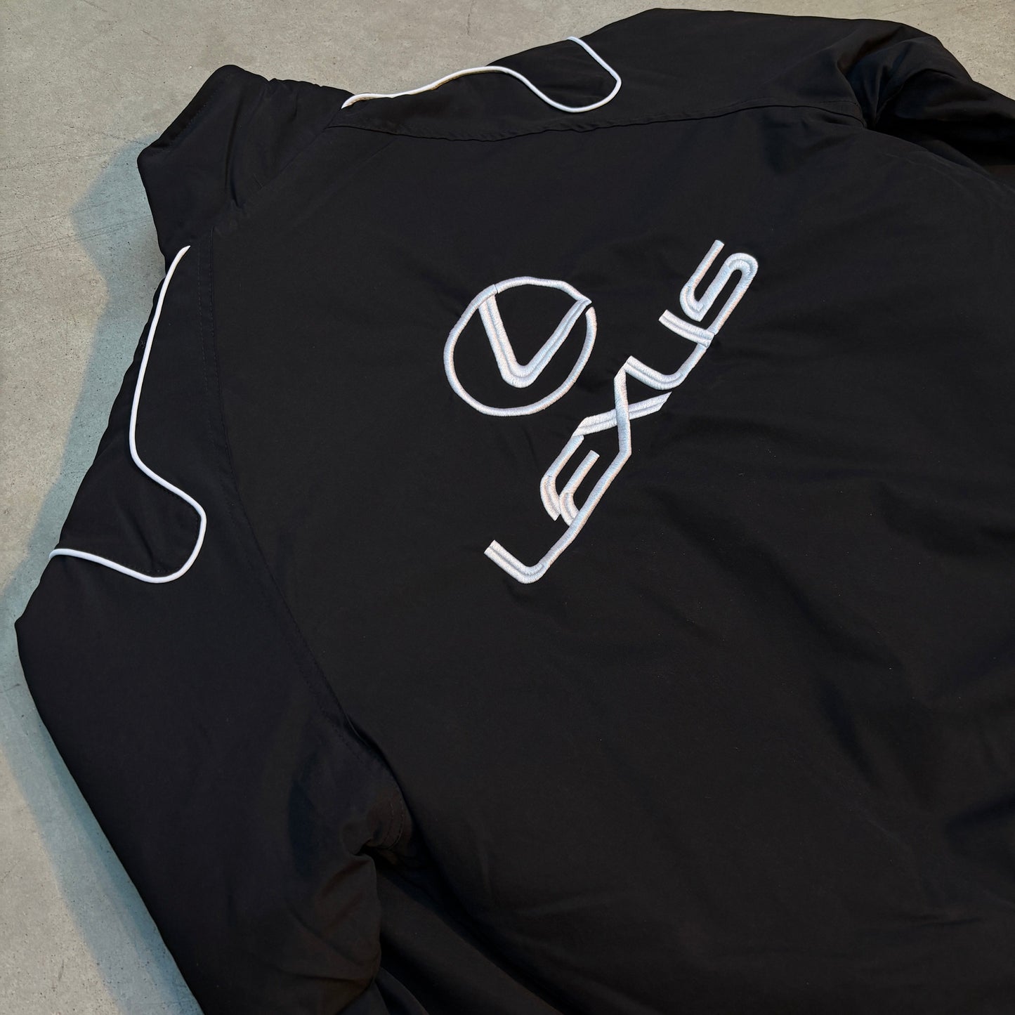 Black Lexus Vintage Racing Jacket
