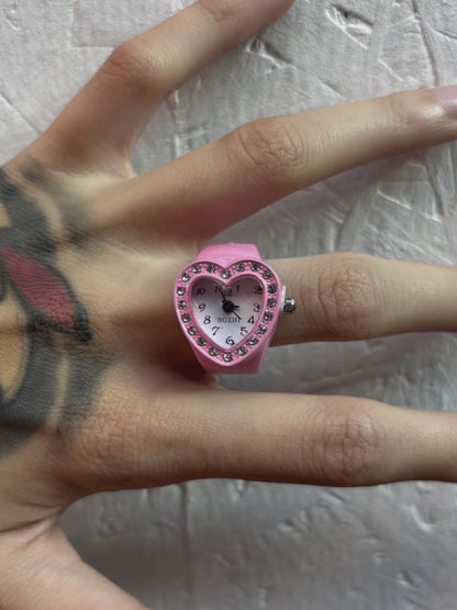 y2k watch rings