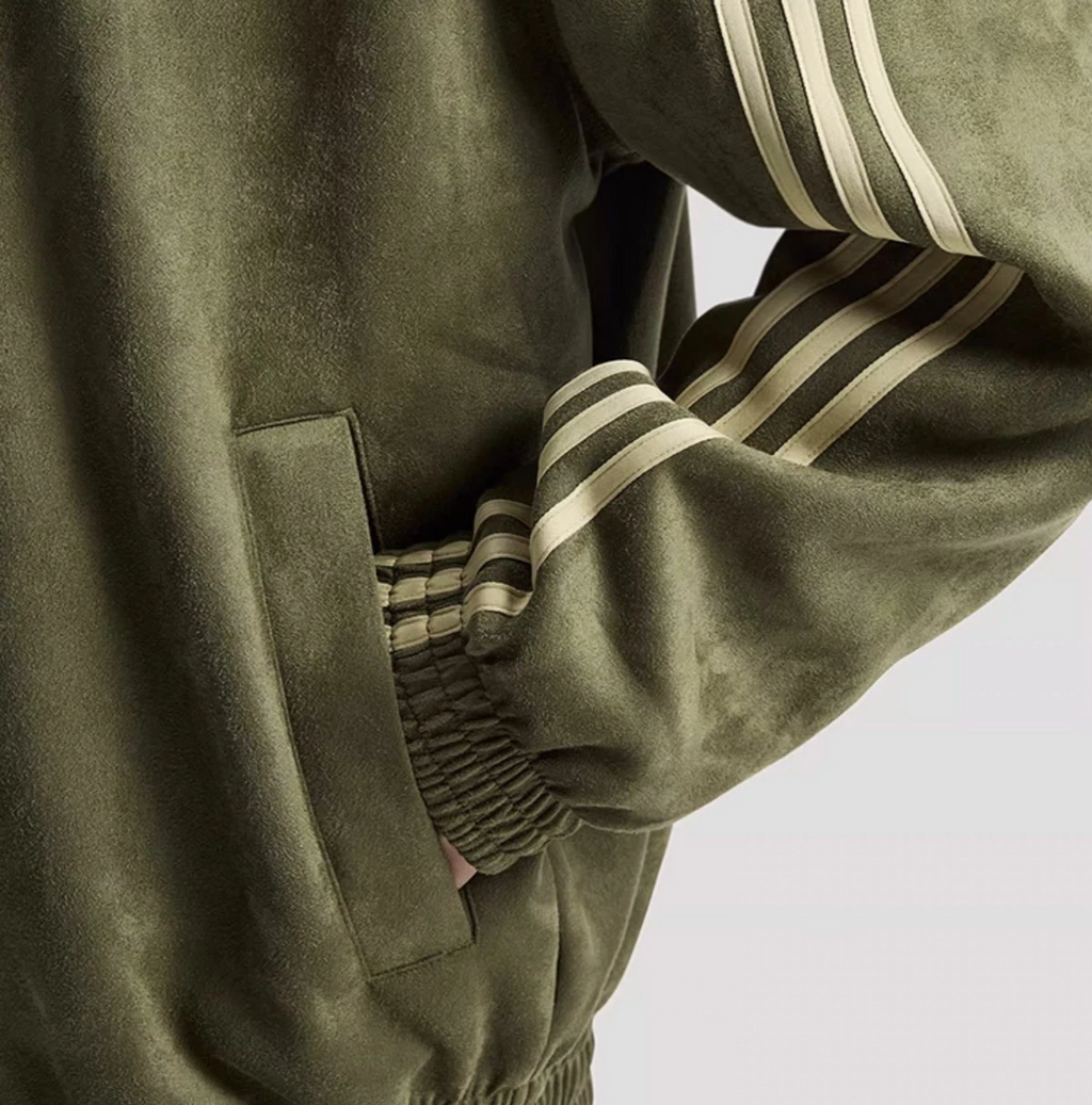 Adidas Olive Green Chinese Snake New Year 2026 CNY Tang Track Jacket