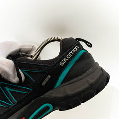 Salomon GTX Black Blue Hiking Shoes Womens EU40