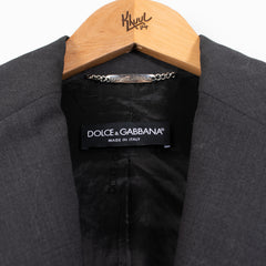 Dolce & Gabbana Black Blazer naiste M