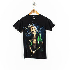 Vintage Iron Maiden The Final Frontier Black Short Sleeve Shirt Mens XS
