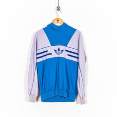 Vintage Adidas Multicolor Quarter Zip West Germany Track Jacket Mens S