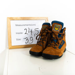 Sanmarco Brown Gore Tex Lace Up Hiking Boots Womens EU39