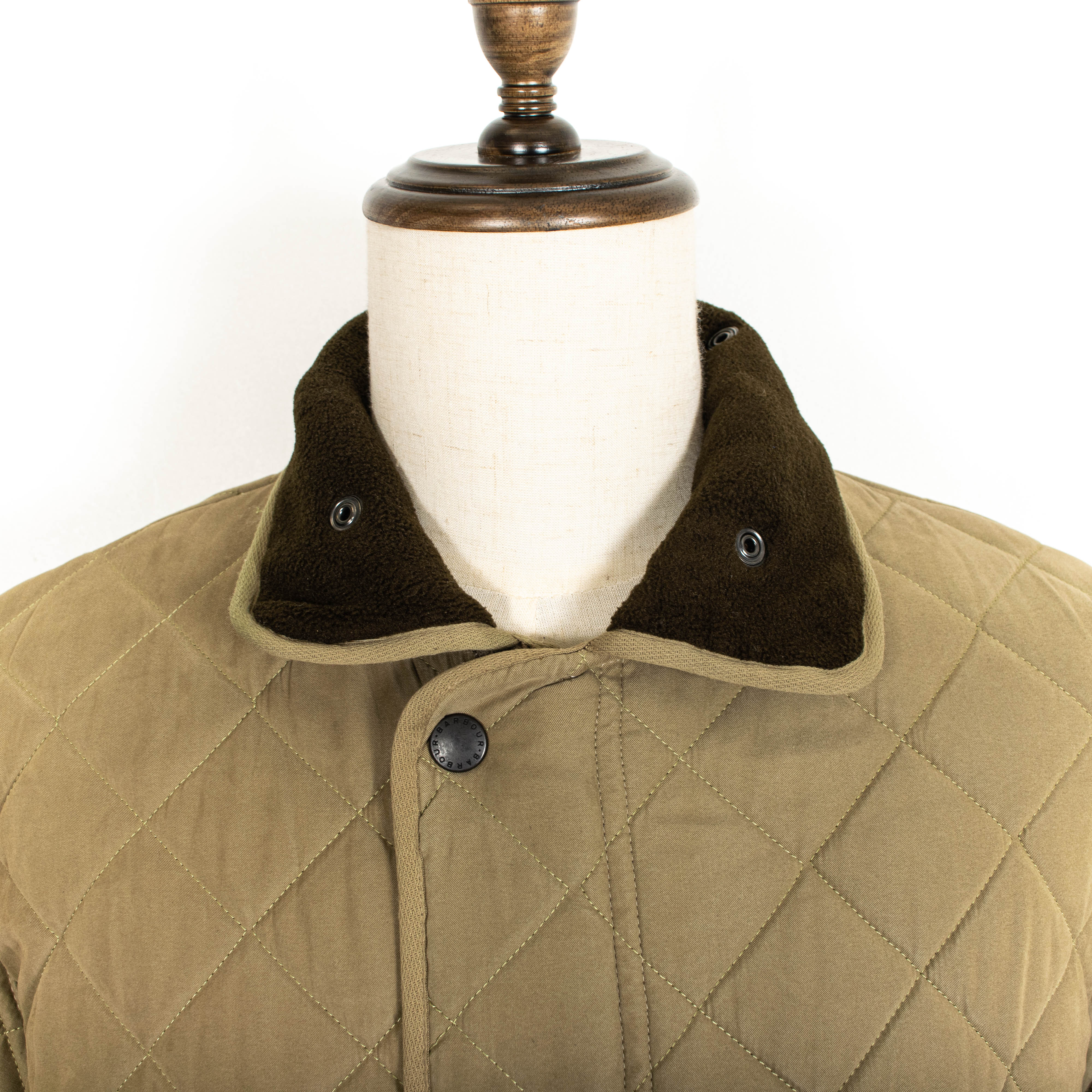 Vintage Barbour Grey Microfibre Zip Up Long Jacket Mens XL