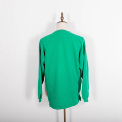 Vintage Calvin Klein Jeans Green Embroidey Pullover Sweatshirt Mens XL