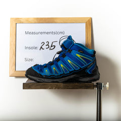 Salomon Trekkingschuhe X Ultra Goretex Blue Hiking Boots Womens EU37.5