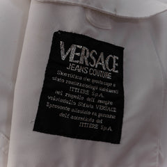 Vintage Versace Jeans Couture White Zip Up Jacket Womens S