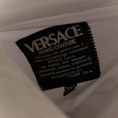 Vintage Versace Jeans Couture White Zip Up Jacket Womens S