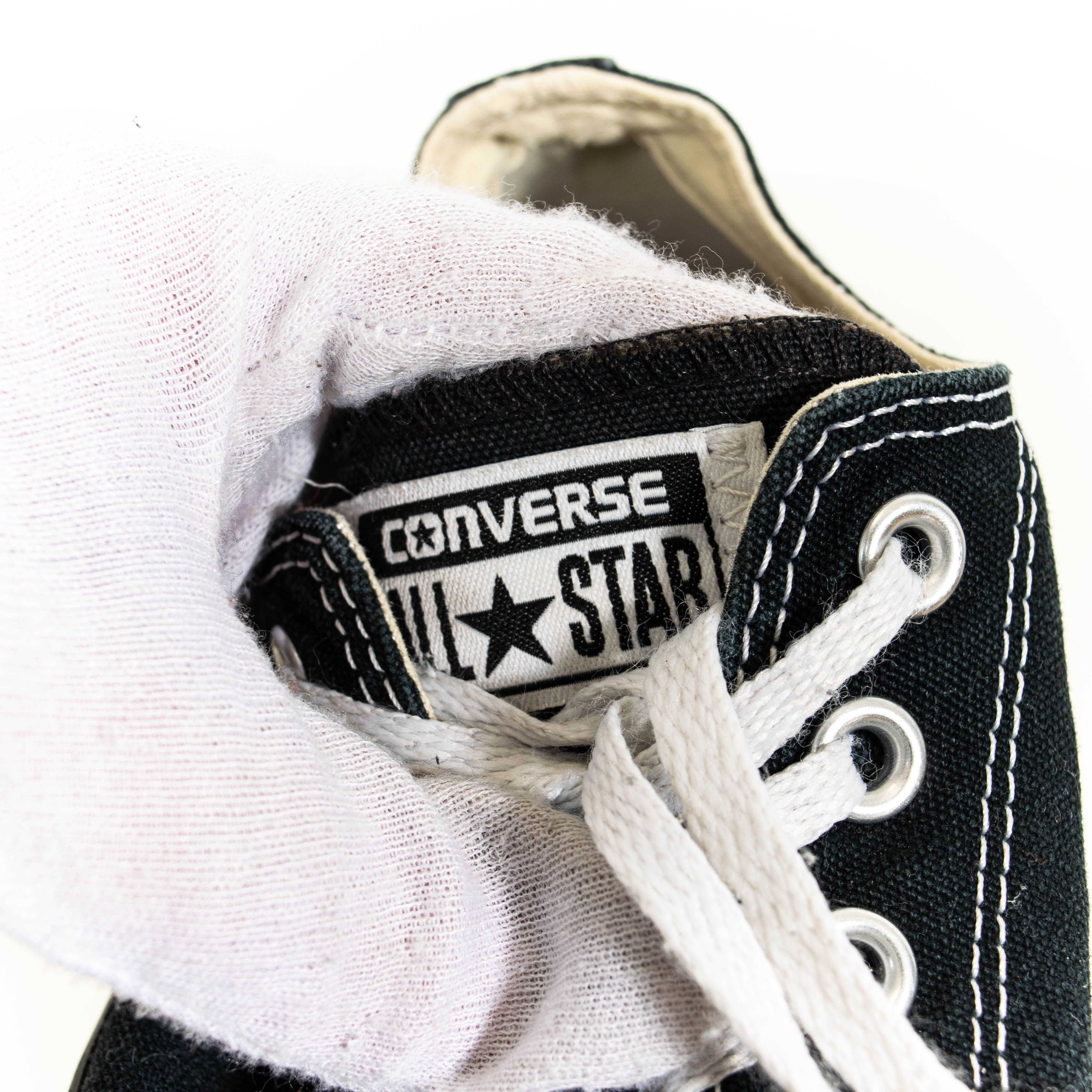 Converse All Star Chuck Taylor Black Low Top Sneakers Womens EU37.5