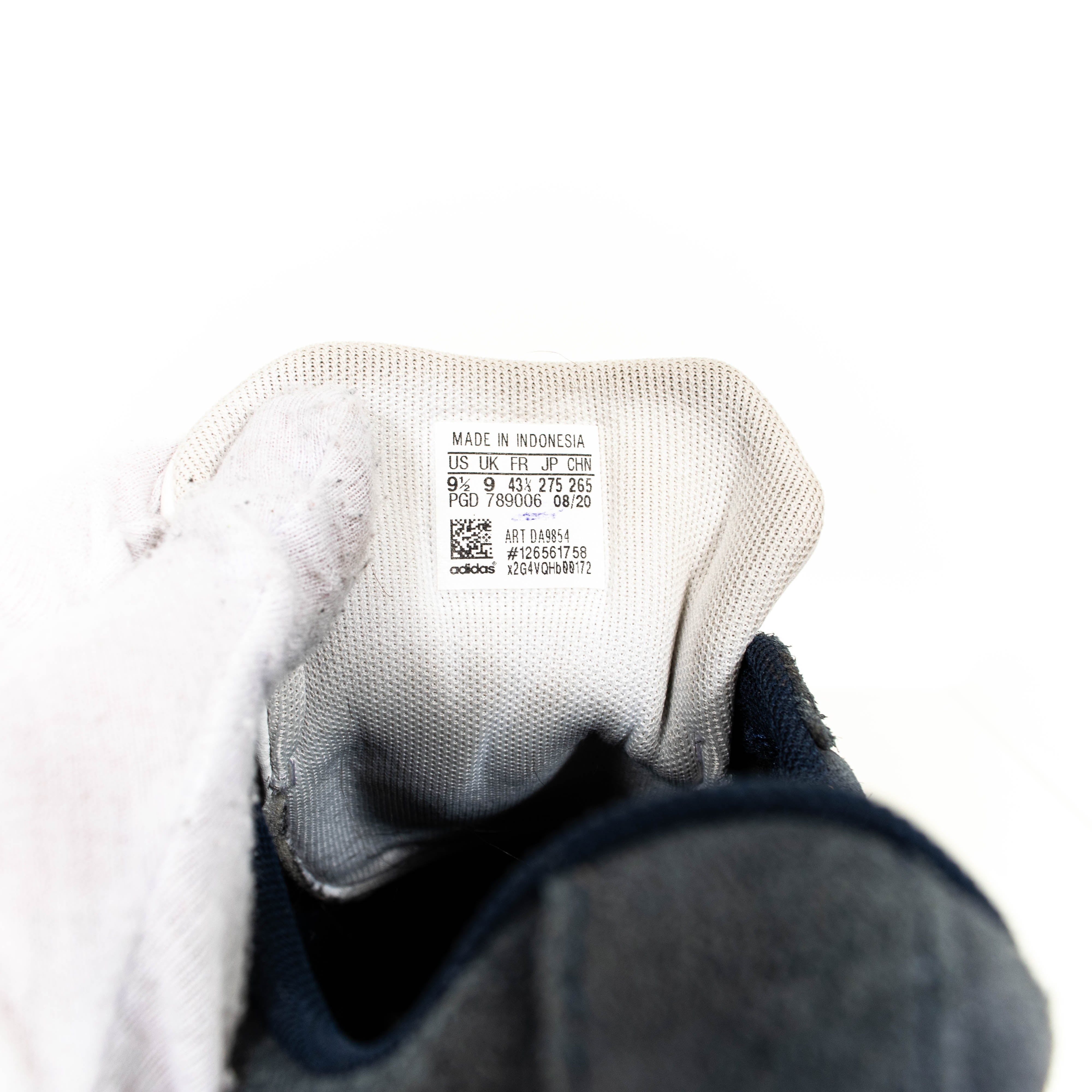 Adidas Dark Blue VL Court 2.0 Low Top Sneakers Mens EU43 1/3