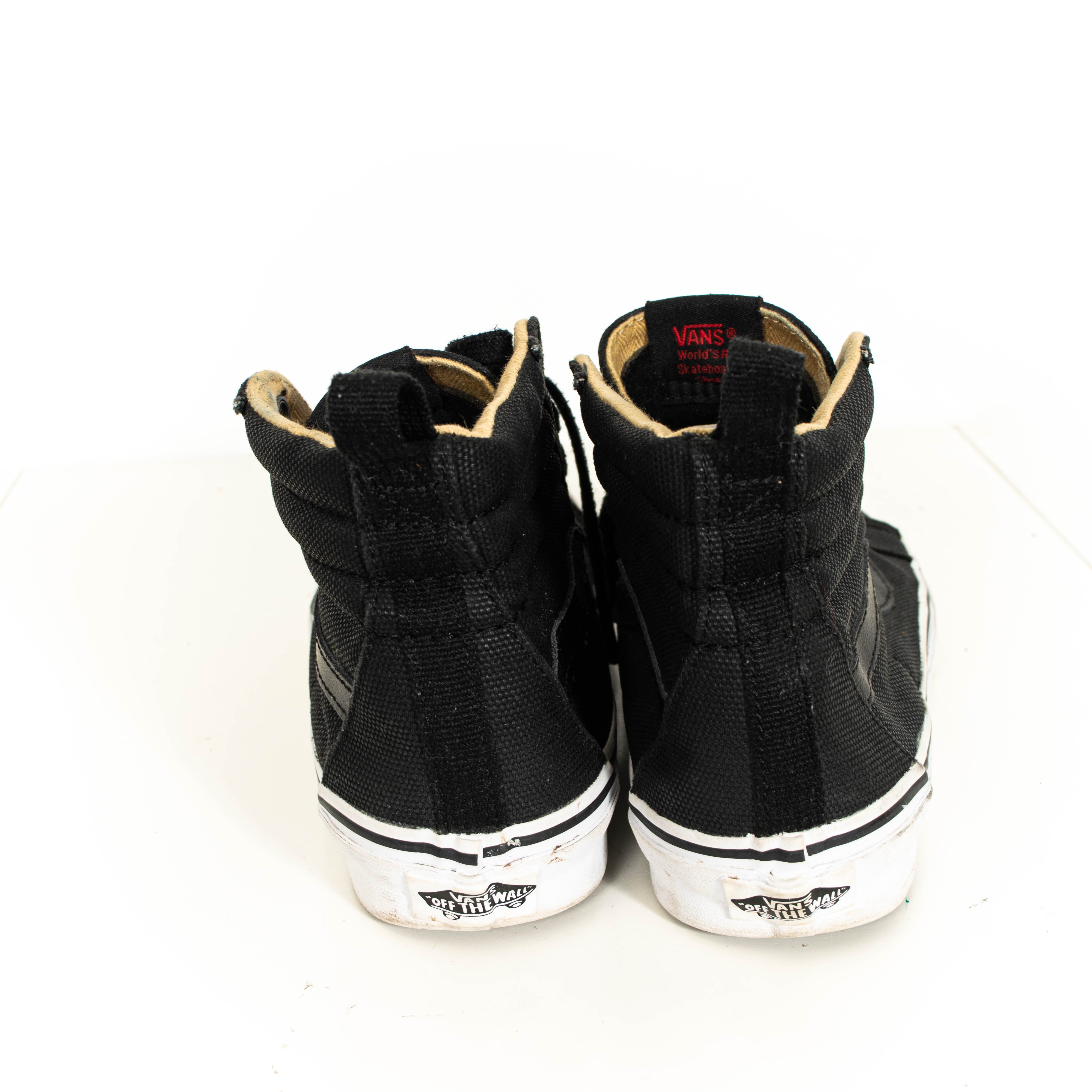 Vans SK8 Reissue Black High Top Sneakers Womens EU37