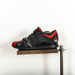 Vintage Reebok Crossfit U-Form Black Red Strapped Low Top Sneakers Mens EU43