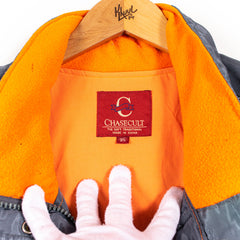 Vintage Chasecult Utility Fleece Lining Gray Ski Jacket Men's L