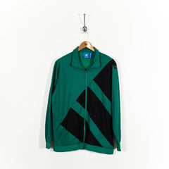 Vintage Adidas Equipment Big Logo Green Black Track Jacket Mens L