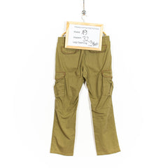 Canda Green Zip Up Straight Fit Cargo Pants Mens US38