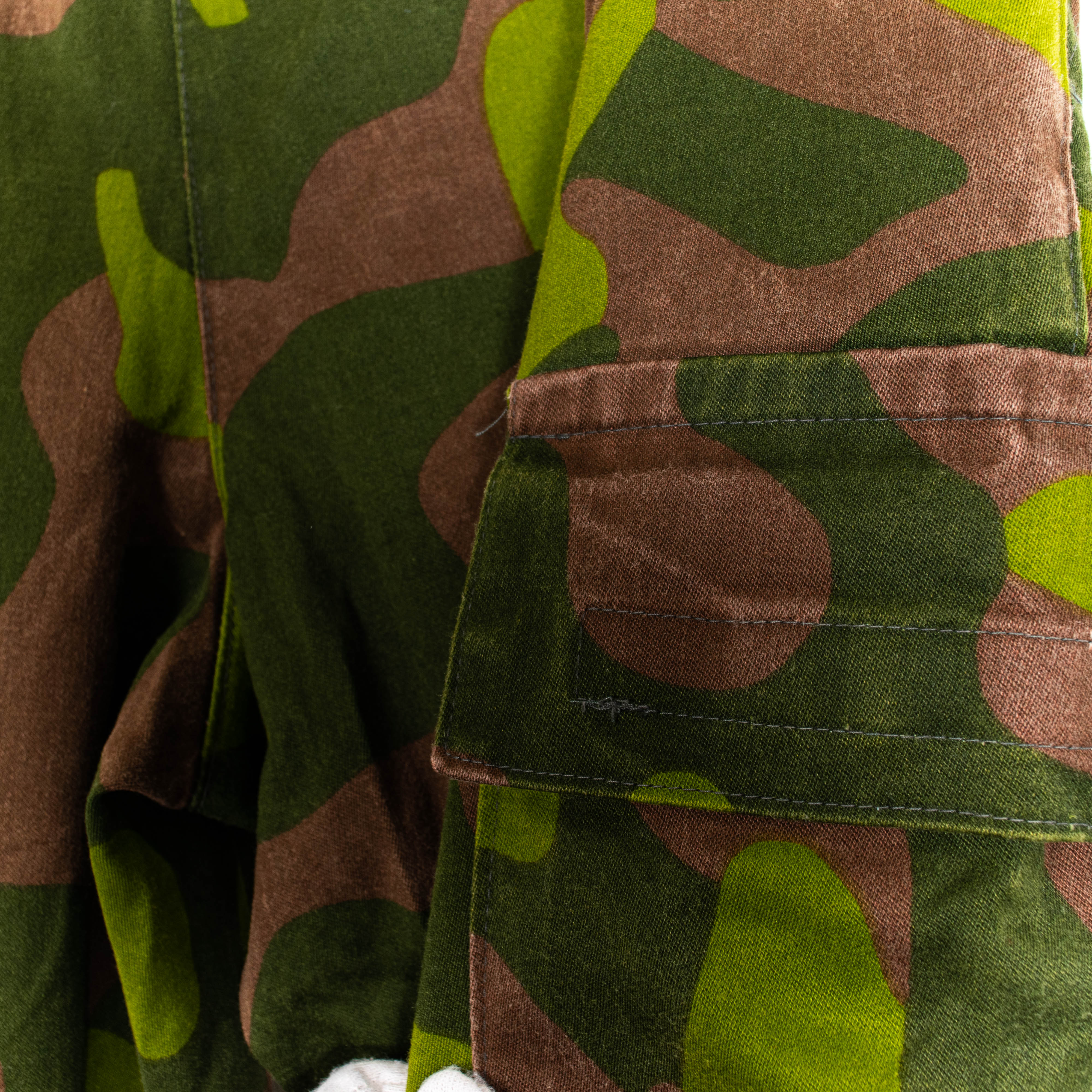 Multicolor Camo Print Zip Up Military Cargo Pants Mens US35