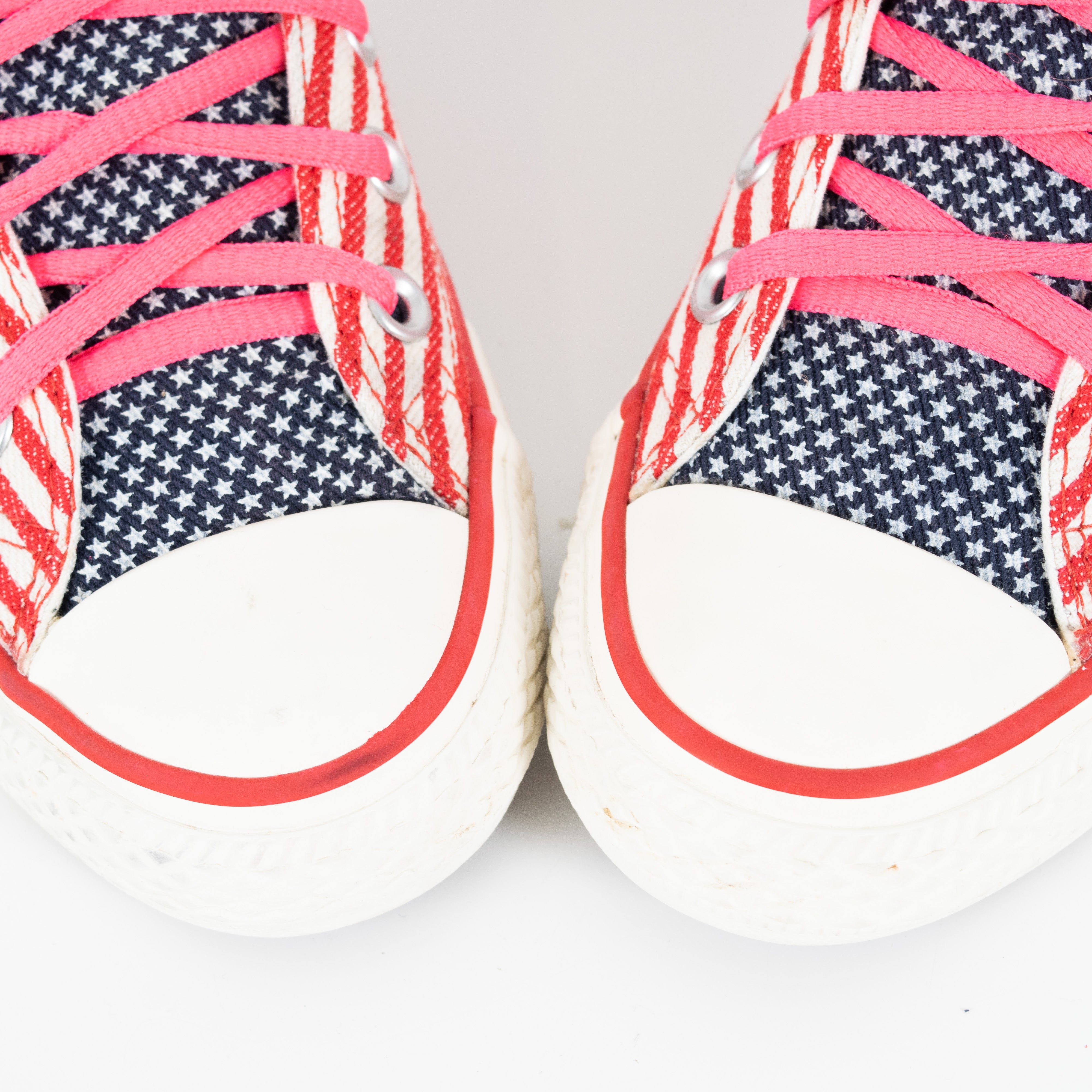 Converse Chuck Taylor All Star American Flag Striped Sneakers Women's EU36