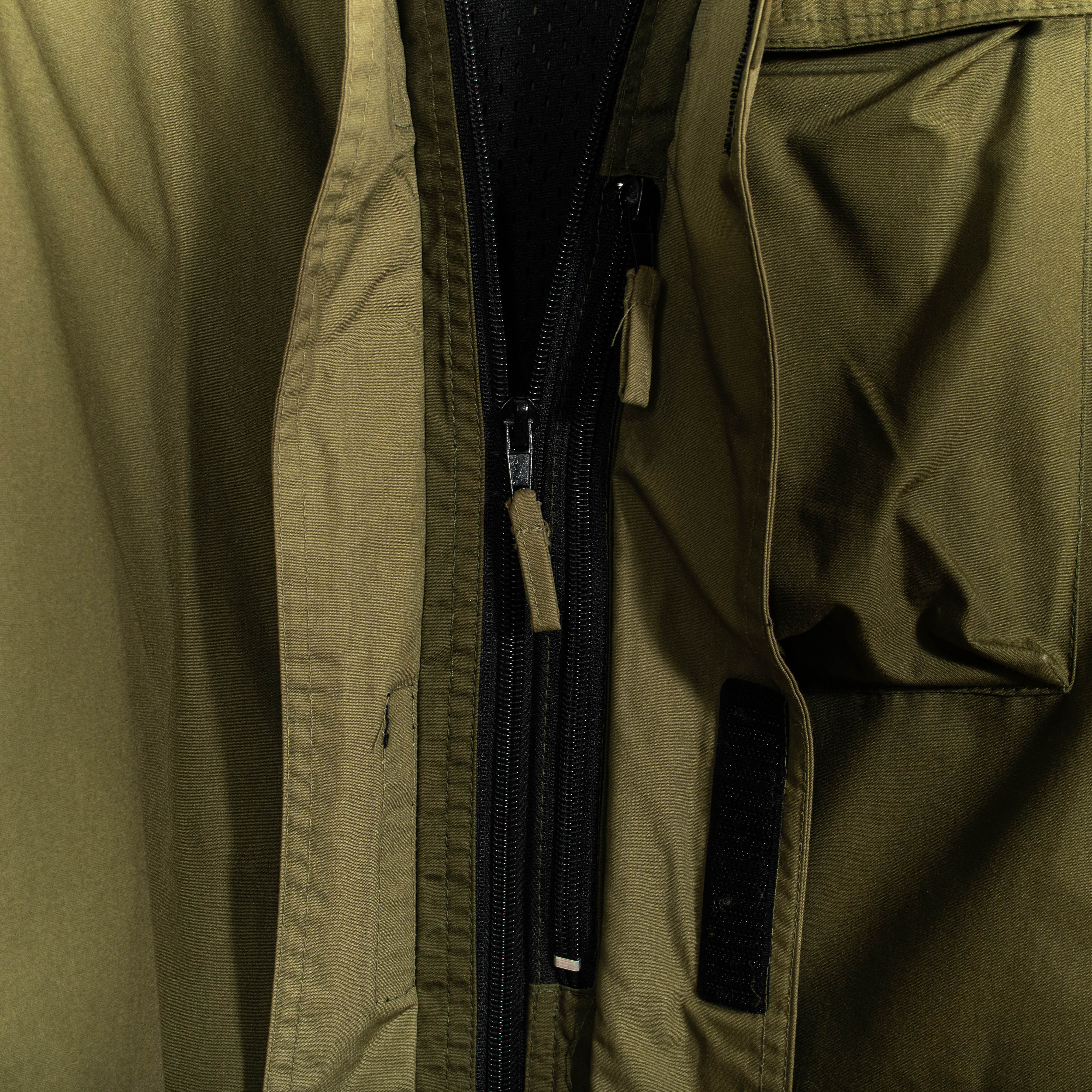 Stormberg Green Full Zip Hooded Weatherproof Jacket Mens 3XL