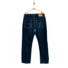 Levis 581 Dark Washed Zip Up Skinny Fit Jeans Mens US36