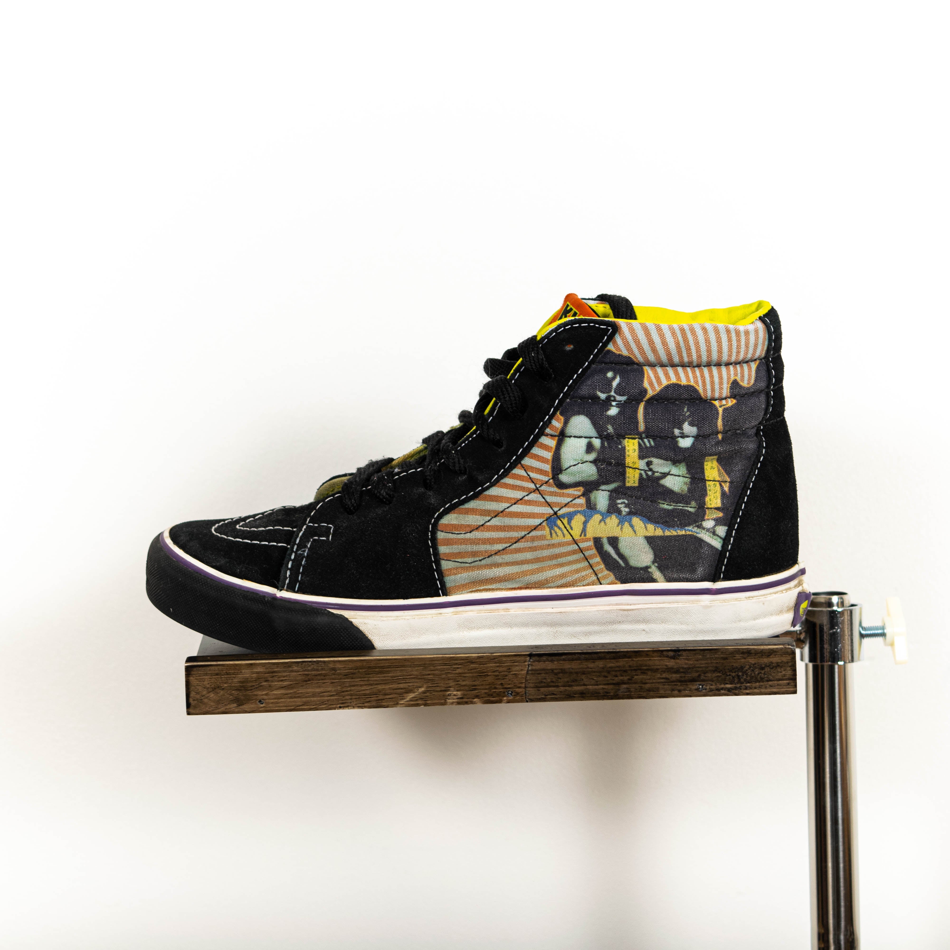 Vans Kiss Rock And Roll Over Multicolor Limited Edition High Top Sneakers Mens EU41
