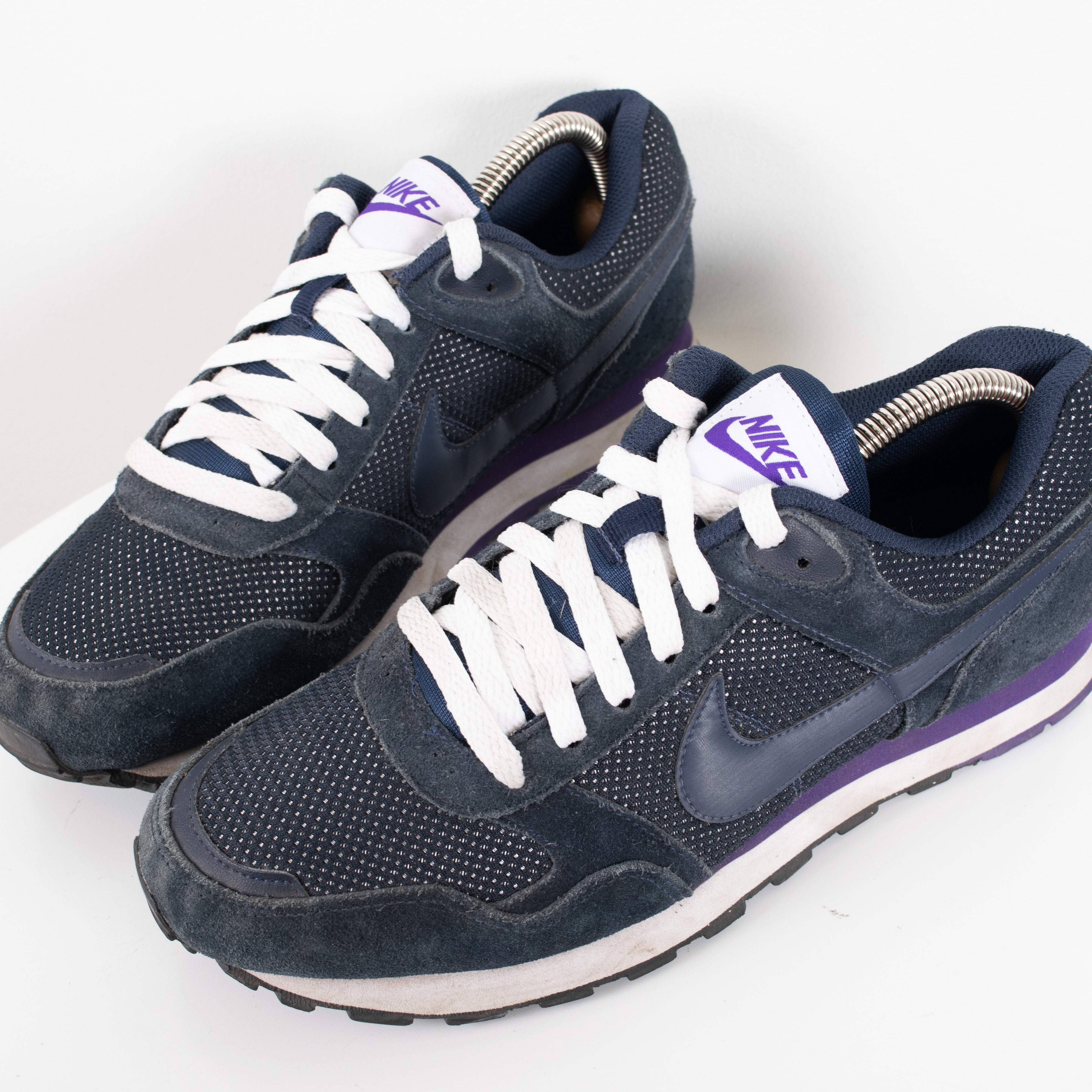 Nike Buty MD Runner Purple Detail Navy Low-Top Sneakers Men's EU41