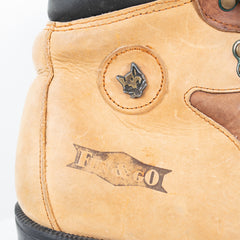 Fun & Go Logo Insulated Heeled Beige Boots Women's EU40