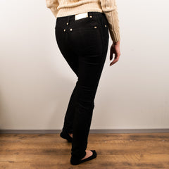 Versace Lace Black Slim Fit Denim Jeans Women's US27