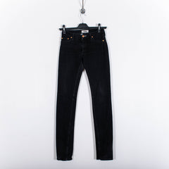 Vintage Acne Studios Black Washed Skinny Fit Jeans Womens US27