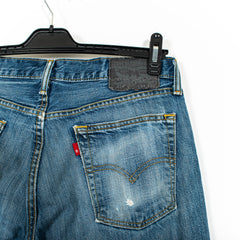 Vintage Levis 514 Medium Wash Denim Zipper Fly Jeans Mens US34