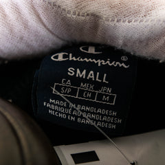 Champion Black Mini Logo Print Pullover Sweatshirt Mens S