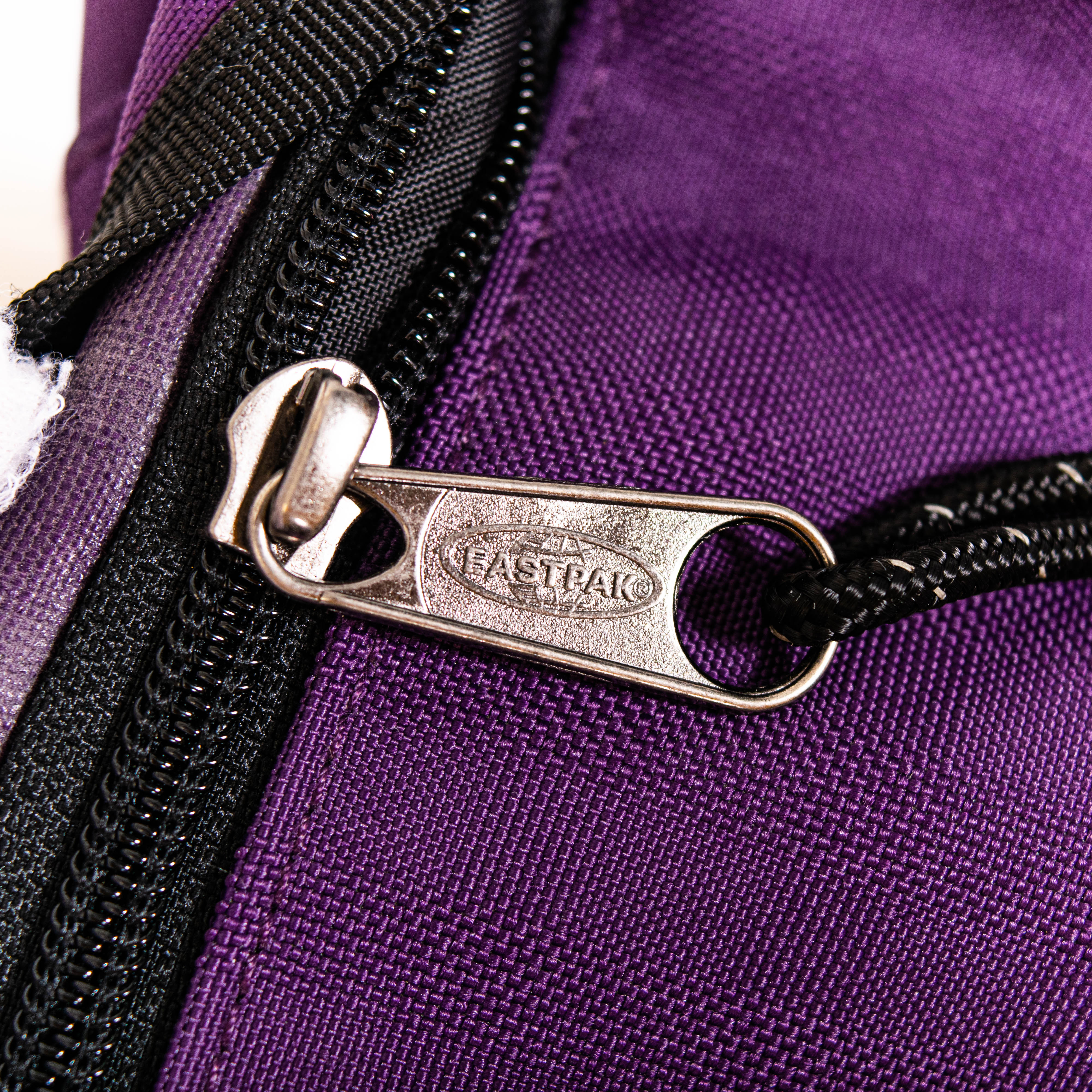 Vintage Eastpak USA Purple Big Shoulder Handle Bag
